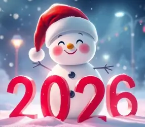 Коледна картичка 2026